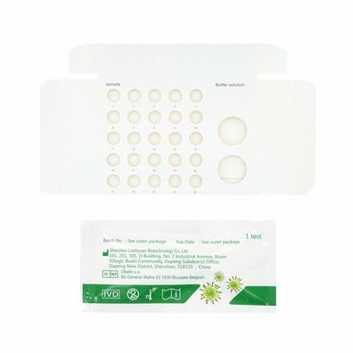 25x Green Spring Covid-19 Antigen Schnelltest Kit 4in1 (Professionell) AT417/20