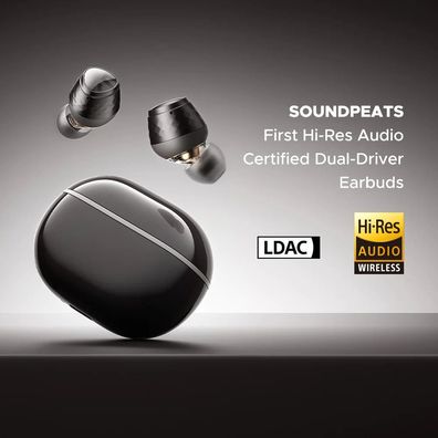 SoundPEATS Engine4 kabellose Earbuds schwarz