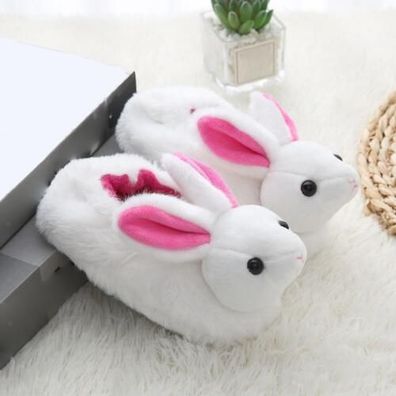 Kaninchen Plusch Hausschuhe Indoor Outdoor Hausschuhe Warme Hausschuhe fur