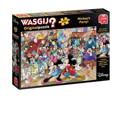 Jumbo Spiele 1110100124 Wasgij Original Disneys Mickey Party 1000 Teile Puzzle