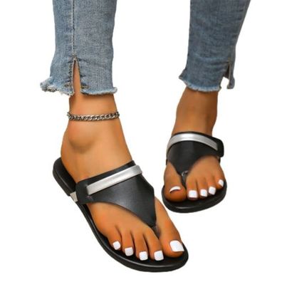 Sommer Damen Strand Urlaub Hausschuh Slip-On Sandalen Komfort Schuhe Flip Flops