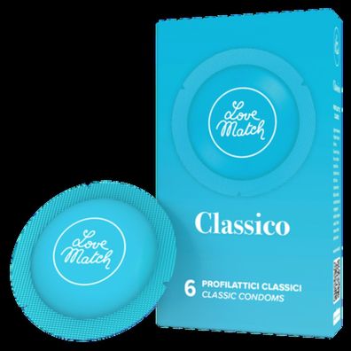 Love Match - Classico - Condoms - 6 Pieces - (div.
