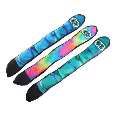 Plüschtiere Haustier Zahnen Plüsch Spielzeug Schlange Hund Quietschen