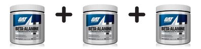 3 x Beta-Alanine, Unflavored - 200g
