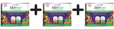 3 x JuiceFestiv, Daily Fruits & Veggie - 60 + 60 caps