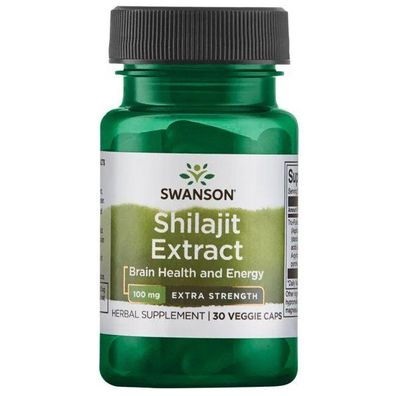 Shilajit Extract, 100mg - 30 vcaps