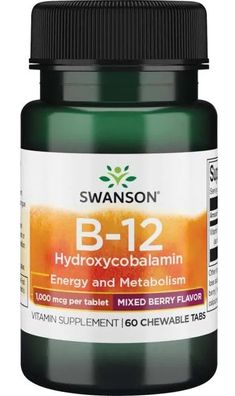 Vitamin B-12, Sublingual - 60 sublingual tabs