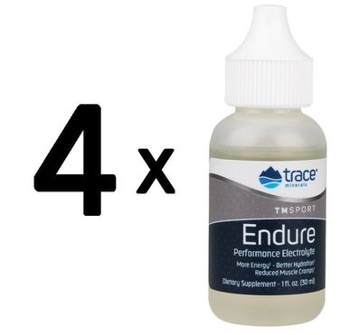 4 x Endure Performance Electrolyte - 30 ml.