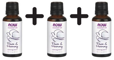 3 x Peace & Harmony Oil Blend - 30 ml