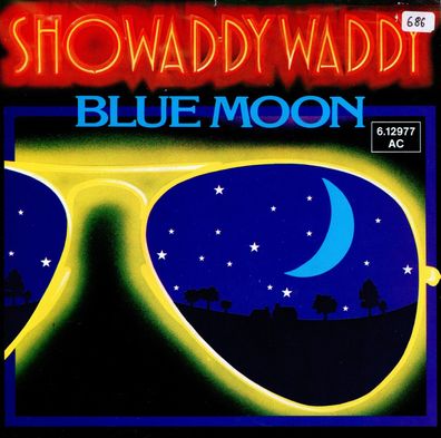 7" Cover Showaddywaddy - Blue Moon
