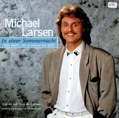 7" Cover Michael Larsen - In einer Sommernacht