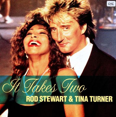 7" Cover Rod Stewart & Tina Turner - It takes two