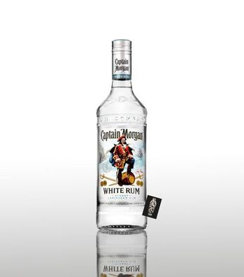 Captain Morgan White Rum Finest Caribbean Rum 0,7l (37,5% vol.)inkl. Mixcompany