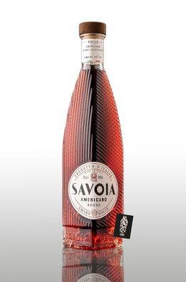 Savoia Americano Rosso 0,5L (18,6% vol.) aromatisierter italienischer Aperitifw