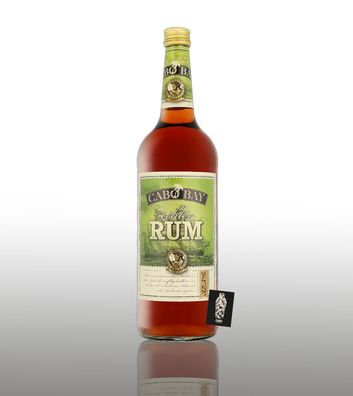 Cabo Bay echter Rum 1L (37,5% vol.) sorgfältig gebrannt inkl. Mixcompany Postka