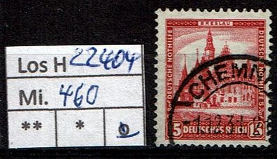 Los H22404: Deutsches Reich Mi. 460, gest.