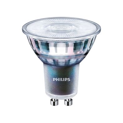 Philips LED-Reflektorlampe GU10 MASTER PAR16 wws 3,9W A+ 3000K 280lm dimmbar 36° ...