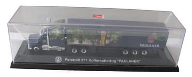 Brauerei Paulaner Nr. - Peterbilt 377 - US Koffersattelzug - von Schuco