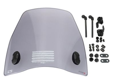 Windschild Puig Urban smoke für Kymco Agility City 50, 125 2020-