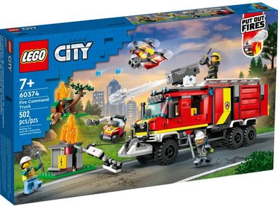 Lego City Einsatzleitwagen der Feuerwehr (60374)
