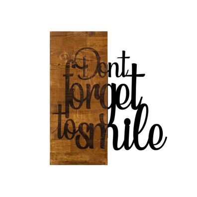 Wallity Wanddekoobjekt SKL1335 50% WOOD (Thickness: 3 cm) / 50% METAL 47 x 58 cm