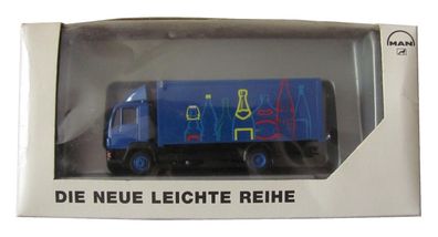 MAN Nutzfahrzeuge - Die neue leichte Reihe - L2000 - Lkw - Blau - von Herpa