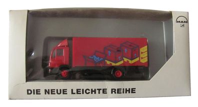 MAN Nutzfahrzeuge - Die neue leichte Reihe - L2000 - Lkw - Rot - von Herpa