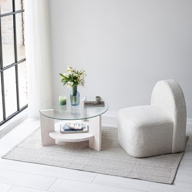 Skye Decor Couchtisch NOS1456 100% Tempered GLASS