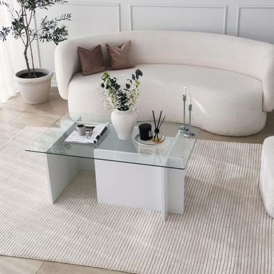 Skye Decor Couchtisch NOS1442 100% Tempered GLASS