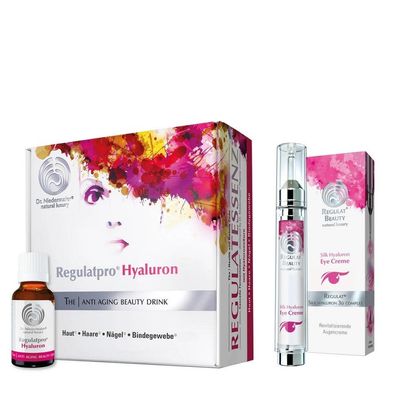 Regulatpro® Hyaluron Duo Hyaluron 20x20ml Drink+ Augencreme Dr. Niedermaier