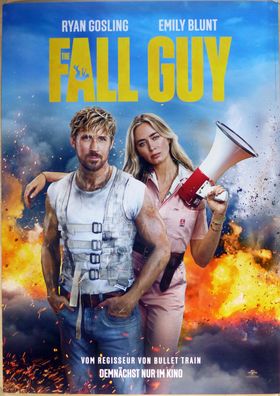 The Fall Guy - Original Kinoplakat A0 - Ryan Gosling, Emily Blunt - Filmposter