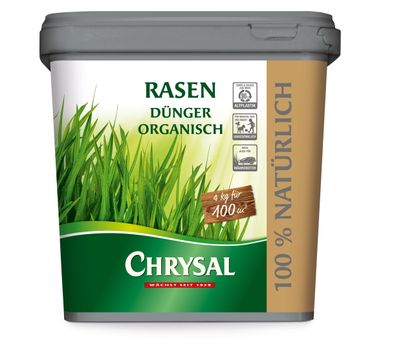 Chrysal Rasendünger organisch, 4 kg