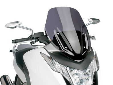 Windschild Puig V-Tech Sport dark smoke für Honda Integra NC700, NC750