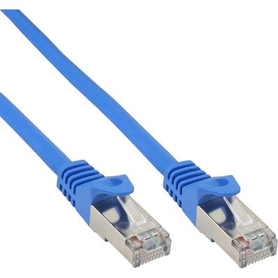 InLine® Patchkabel, SF/UTP, Cat.5e, blau, 7,5m, blau