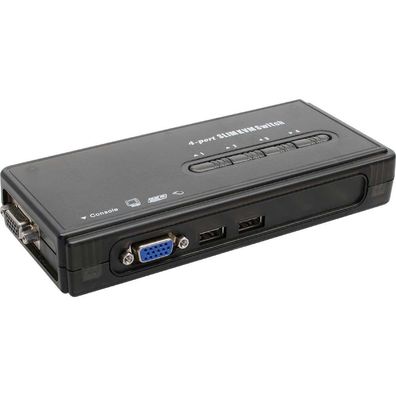 InLine® KVM Switch, 4-fach, USB