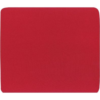 InLine® Maus-Pad rot 250x220x6mm, rot