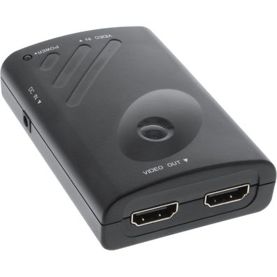 InLine® Displayport zu 2x HDMI Splitter/Verteiler, FullHD, mit Videowand-Funktio