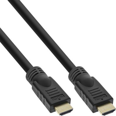 InLine® HiD HDMI Kabel, HDMI-High Speed mit Ethernet, Premium, 4K2K, Stecker / S