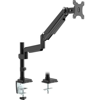 InLine® Tischhalterung mit Lifter, beweglich, für Monitore bis 82cm (32Zoll), ma
