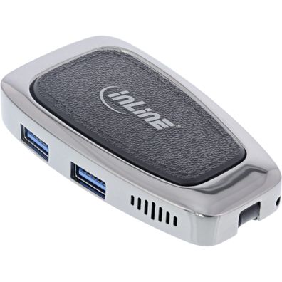 InLine® Multifunktions-Hub USB 3.2 Gen.2 USB Typ-C (2x USB-A 10Gb/s + 1xHDMI 4K@