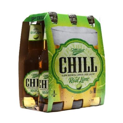 Miller Chill Lager with real Lime 4.0% vol. 6x330 ml