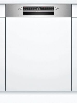 Bosch, SMI6TCS00E Teilintegrierter Geschirrspüler 60 cm Edelstahl , EEK: A