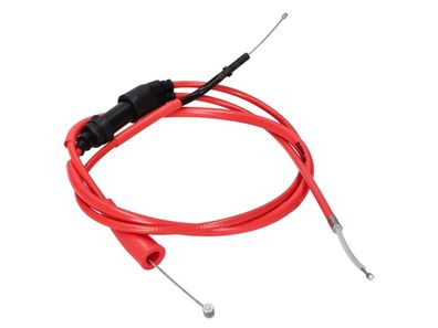 Gaszug komplett Doppler PTFE rot für Derbi Senda DRD X-Treme 11-, DRD Racing 11-, ...