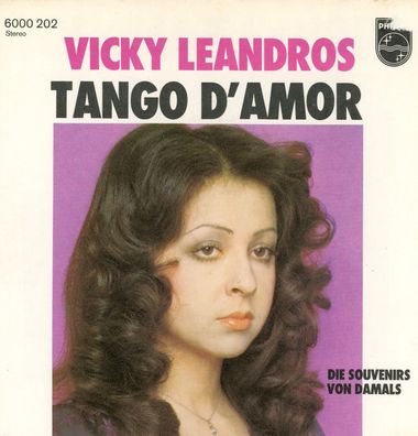 7" Cover Vicky Leandros - Tango d´amor