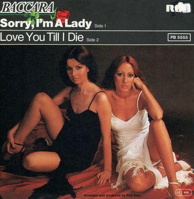 7" Cover Baccara - Sorry i´m a Lady