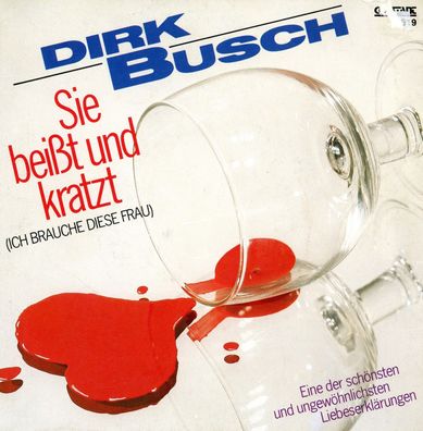 7" Cover Dirk Busch - Sie beißt und kratzt