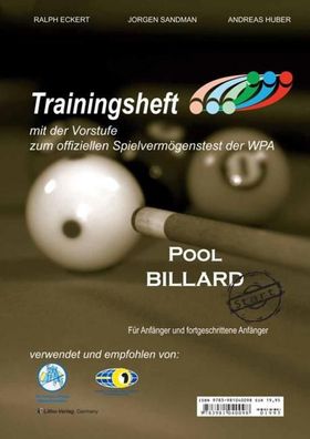 Pool Billard Trainingsheft PAT Start, Ralf Eckert