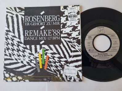 Marianne Rosenberg - Er gehört zu mir REMAKE '88 7'' Vinyl Germany
