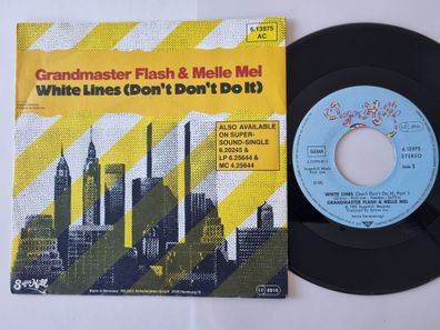 Grandmaster Flash & Melle Mel - White lines (Don't don't do it) 7'' Vinyl