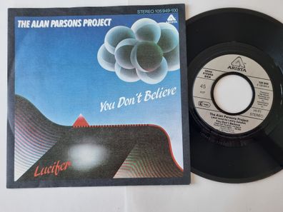 The Alan Parsons Project - You don't believe/ Lucifer 7'' Vinyl Germany